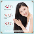 Hanfen Custom Korean rice water anti-dandruff Vegan Natural Organic Hair Fluffy Shampoo 400ml in pakistan. 