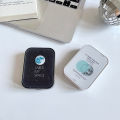 Black Moon Contact Lens Case Sense Future Technology Cosmetic Lens Container Portable Travel Set Spectacle Case Storage Lens. 