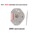 For MIYOTA 2035 Movement+Movement Handle 2035 Non-Calendar Three-Needle High-Precision Quartz Watch Movement Replacement. 