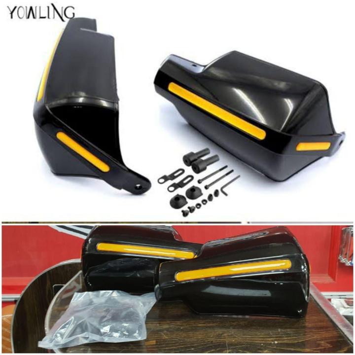 Universal Motorcycle Reflective Hand Protector Hand Guards Handlebar Protection Windproof hand Guard Gear Motorbike Accessories