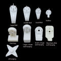 10pcs nailless wall hanging hook with nails arch Fastner wall mount hanger. 
