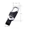 Toyota Car Logo Keychain Metal Leather Car Keychain Creative Key Holder Key Chain Key Ring for Toyota Wigo Vios Rush Innova Hilux Raize Avanza Fortuner HiAce Yaris Corolla Altis Agya Veloz RAV4 Camry Prius. 