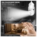 Wifi bulb CCTV camera 360 view security camera | night vision | motion detector. 