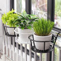 GEP Metal Frame for 7 inches pot in Balcony Railing Grill Hanging. 