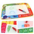 29*19cm Children's Drawing Water Pen Painting Magic Water Canvas Doodle Aquadoodle Mat Board Kids New Years Toys Gift. 