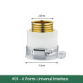 Faucet Extension Extender Flexible Hose Silicone Tube Connector Kitchen Bathroom Tap Part 22mm-1/2", 24mm-1/2", 4 Points Universal Interface. 
