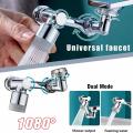 Rotating Faucet Extender Aerator 1080°+360° Universal Large Angle Robotic Arm Water Nozzle. 