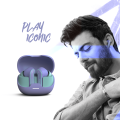 Zero® Wave Neo Earbuds | Enhanced Sound Quality, Bluetooth 5.4, Quad Mic ENC, Low Latency | Perfect for Everyday Use and Active Lifestyles. 