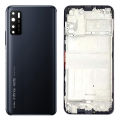 Infinix Note 7 Lite Middle Frame Housing With Side Button and Camera Lens Complete Body Casing Replacement For Note 7 Lite - Grey. 