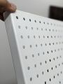 Pegboard wall organizer ikea type 21" x 21" with 12 pcs hanging hooks included. 