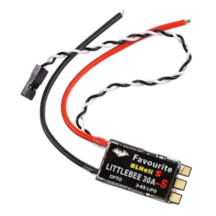 Favorite FVT LittleBee Little Bee 30A-S 30A ESC BLHeli_S OPTO 2-6S Support Mulitshot Oneshot42 OneShot125 for Wizard X220 X220S
