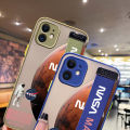 dienya for Asus ZB601KL Case Fashion Tide Astronaut Nasa With Wristband Thin Frosted Transparent Hard Full Cover Camera Silicone Softcase Pattern Casing Shockproof Protection Cases. 