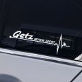 2PCS Car Side Window Sticker For Hyundai Getz GRANDEUR NEXO PALISADE STAREX TIBURON Tucson VENUE Accessories Vinyl Decal. 