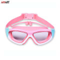 Kids Swim Goggles Anti Flog No Leaking Tempered Swimming Glasses with Earplugs. 