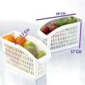 Set of 3 Refrigerator Organizer Maximize Your Fridge Space with fridge organizer basket space saver storage box refrigerator accessories baskets for fridge kitchen gadget basket for kitchen. 