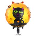 5pcs Halloween Balloons Pumpkin Ghost Bat Foil Balloon 18inch Star Round Helium Globos Halloween Birthday Party Decortion Ball. 