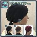 Pack of 03 Hijab Cap Back tie inn under scarf cotton Mat best stuff caps. 