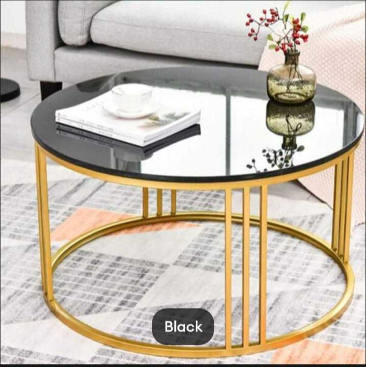 Decorniture-%20Center%20Table%20Set%20For%20Drawing%20Room%20Nesting%20Coffee%20Table%20Cocktail%20Tables%20With%20iron%20Base%20and%20Wooden%20Top,%20customization%20-%20Image%202
