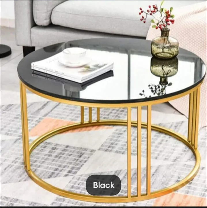Decorniture-%20Center%20Table%20Set%20For%20Drawing%20Room%20Nesting%20Coffee%20Table%20Cocktail%20Tables%20With%20iron%20Base%20and%20Wooden%20Top,%20customization%20-%20Image%202