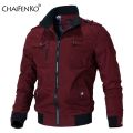 Winter Stylish Pocket Zipper Jacket For Men/ Upper /Bomber Jacket For Men - Heavy Fleece Material - Stay Warm And Stylish In Winter. 