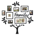 3D Wooden Wall Family photo/picture Tree With Picture Large Size Frames, Wooden Family Tree Photos Frame, Modern home decor Home Decore Stylish Wall Design Home Decoration Wall Hanging Wall Art For Gifts Wall Sticker Sets Decoration For Home Decor. 