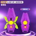 3D radish shield fidget spinner, new net red radish knife toy, unicorn, fun decompression small toy wholesale. 