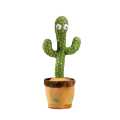 Dancing & Talking Cactus Plush Toy | Electric Singing, Talking, Recording & LED Light-Up Plush Cactus Toy For Babies & Toldders | Dancing Cactus Doll Electronic Pet for Babies & Toddlers (6-12 Months). 