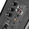 Edifier R1850DB Active Bookshelf Speakers with Bluetooth and Optical Input - 2.0 Studio Monitor Speaker - Built-in Amplifier with Subwoofer Line Out, Gloss Black,  Bookshelf Speakers with Subwoofer Output. 