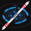 JOJOZ Stylish Grind Light Pen Fluorescent Pen Spinning Set(Can't Write). 