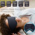 【Footprint】 3D Memory Foam Silk Sleep Mask Soft Women Men Eye Patches Comfort Three Dimensional Design Face Mask Eyeshade Night Breathable. 