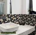100 Pcs Self Adhesive Wall Tile Sticker. 