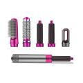Majestu 5 in 1 Hair Dryer Set Hot Air Comb Blow Volumizer Brush 5 in 1 Hair Styler Hot Air Styler 5 in 1 Curling Iron Set Salon One Step Hot Air Brush Curling Wand Ionic Ceramic Hair Straightener Brush Electric Blow Dryer Curler for Women Girls. 