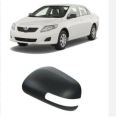 Toyota Corolla Xli , Gli Side Mirror Cover ( 2009 - 2014 ) - Black - 1 Side (Left or Right ) 1 Piece. 