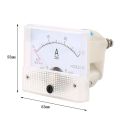 MA DC 30A Analog Ammeter Panel 0-30A Current Meter Analog Amperemeter Panel. 