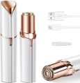 2 in 1 Rainbow Flawless Painless Face Hair Removal Machine for Women Upper lip Hair Remover, Eyebrow Hair, Epilator Hair Remover Trimmer for Women (Cell Operated). 