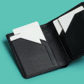 Aurochs Wave - Bifold Leather Wallet For Men BRANDED. 