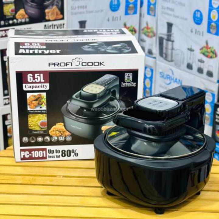 Original German 6.5L  Digital Air Fryer, Turbostar Technology , Upto 80% less fat , 2400W