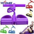 Yoomee Pedal Resistance Band Fitness Rally Foot Retractor Pedal Elastic Pedal Puller Physical Therapy Strength Training Yoga Equipment. 