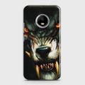 Motorola E4 Cover - SkinLee HQ Hard Case - Abstract WereWolf - SKINLEE-448-1-194-125. 