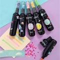 Mini Cute bottle Shape Planet Colourful Highlighter (Random Colour). 
