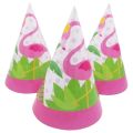 Flamingo Caps - Standard - Flamingo Themed Party - Pink - Girls - Pack Of 10. 