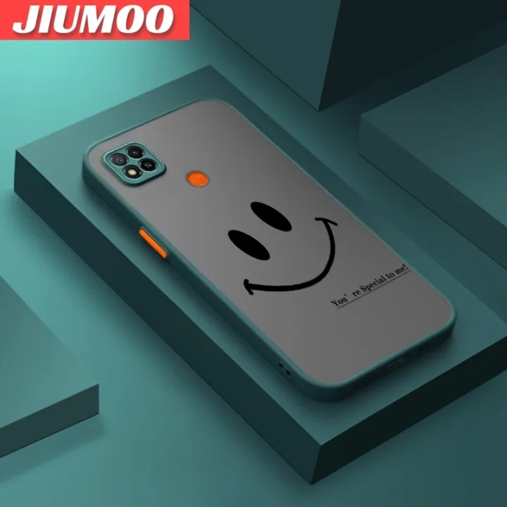 JIUMOO%20For%20Redmi%209C%20Redmi%209C%20NFC%20Xiaomi%20POCO%20C31%20Case%20Fashion%20Simple%20Smile%20Face%20Frosted%20Transparent%20Back%20Cover%20Lens%20Camera%20Protect%20Phone%20Case%20Edge%20Full%20Cover%20Casing%20Hard%20Cases%20-%20Image%206