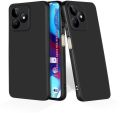 Realme C51/C53 Soft Silicone Back Cover Rock Case – Black. 