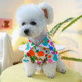 1PC Pet Clothing Dog Spring/Summer/Autumn Thin Color Bubble Coat Shirt Homewear With Drawstring Buckle For Small Medium Dogs. 