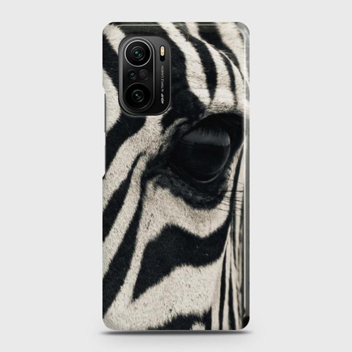 Xiaomi Poco F3 Cover - SkinLee HQ Hard Case - Realistic Zebra - SKINLEE-387-1-986-711