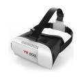 3D VR Box Virtual Reality Glasses with Remote - White. 