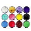 Artist Mica Powder Colors Set of 12 for Resin Art. 