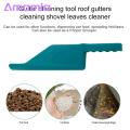 Ergonomic Handle Shovel Cleaning Shovel Durable Plastic Ergonomic Handle Garden Roof Gutter for Home Yard Outdoor. 
