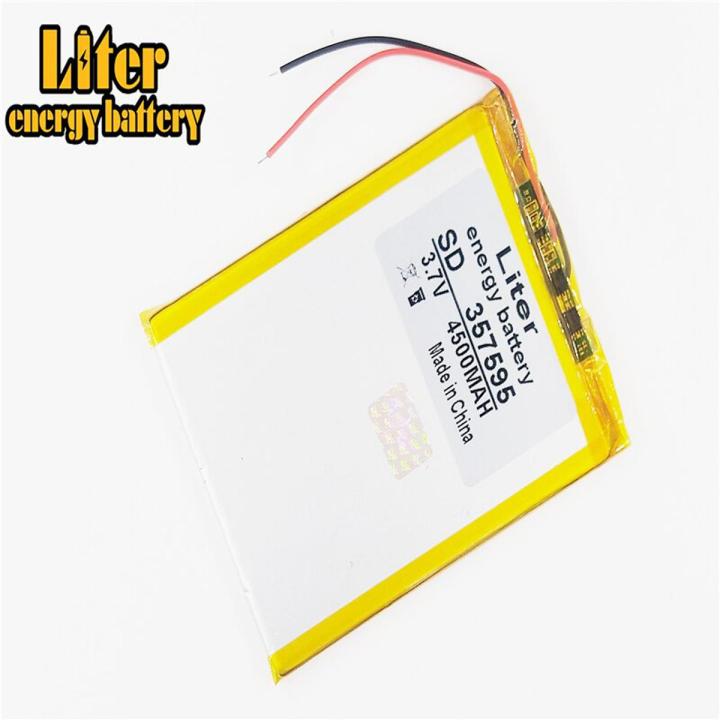 【3C VictoryEagle Store】3.7V,4500mAH (polymer lithium ion Rechargeable batteries) 367596 for tablet pc 7 8 9inch