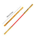 Adjustable Length Monkey King Staff 60cm Golden Wukong Ruyi Jingu Bang Expandable Cosplay Prop with Auspicious Cloud Relief Design Perfect for Play Events Automatic Expansion Contraction Toy. 